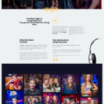 Web Design for laughing club, Laughing Fever by Biorev Renderings Studio. Web Design and Development Services illustration